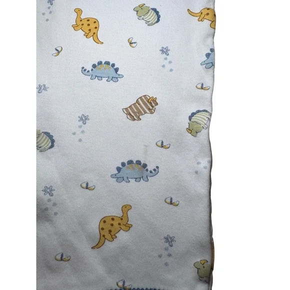 Kissy Kissy Baby Boys Dinosaur Print Romper One Piece 3-6 Months Pima Cotton - Picture 5 of 5